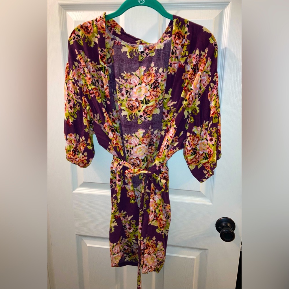 Floral Robe